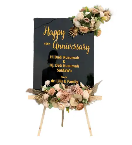 Papan Bunga Akrilik Tanjekwagir